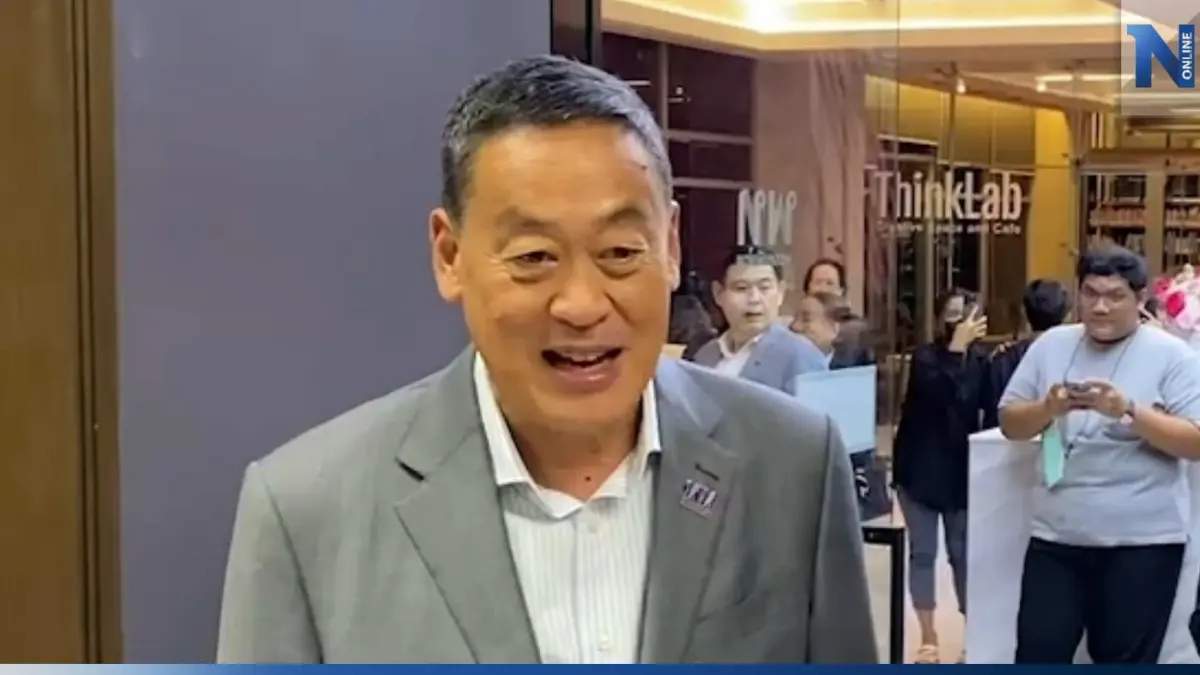"เศรษฐา" จ้อสื่อขอใจเย็นเรื่อง "โผครม." ย้ำ ต้องให้เกียรติพรรคร่วมรัฐบาล "เศรษฐา" จ้อสื่อขอใจเย็นเรื่อง "โผครม." ย้ำ ต้องให้เกียรติพรรคร่วมรัฐบาล