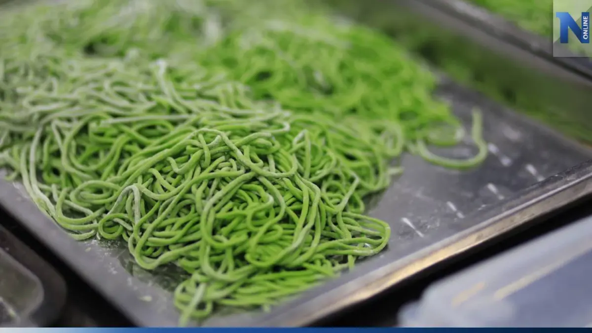 "บะหมี่ผักปลัง" จากผักพื้นบ้านริมรั้ว แปรรูปสู่สินค้าเพื่อคนรักสุขภาพ