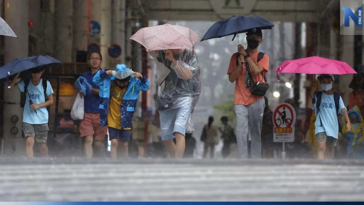 ไต้ฝุ่น ”ขนุน” ทำฝนถล่มและลมแรงในญี่ปุ่น-เกาหลีใต้