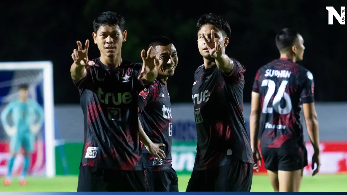 "ปกเกล้า" ซัดเบิ้ลพาแบงค็อกบุกอัดลำพูน 2-0 ศึกไทยลีกนัด 3