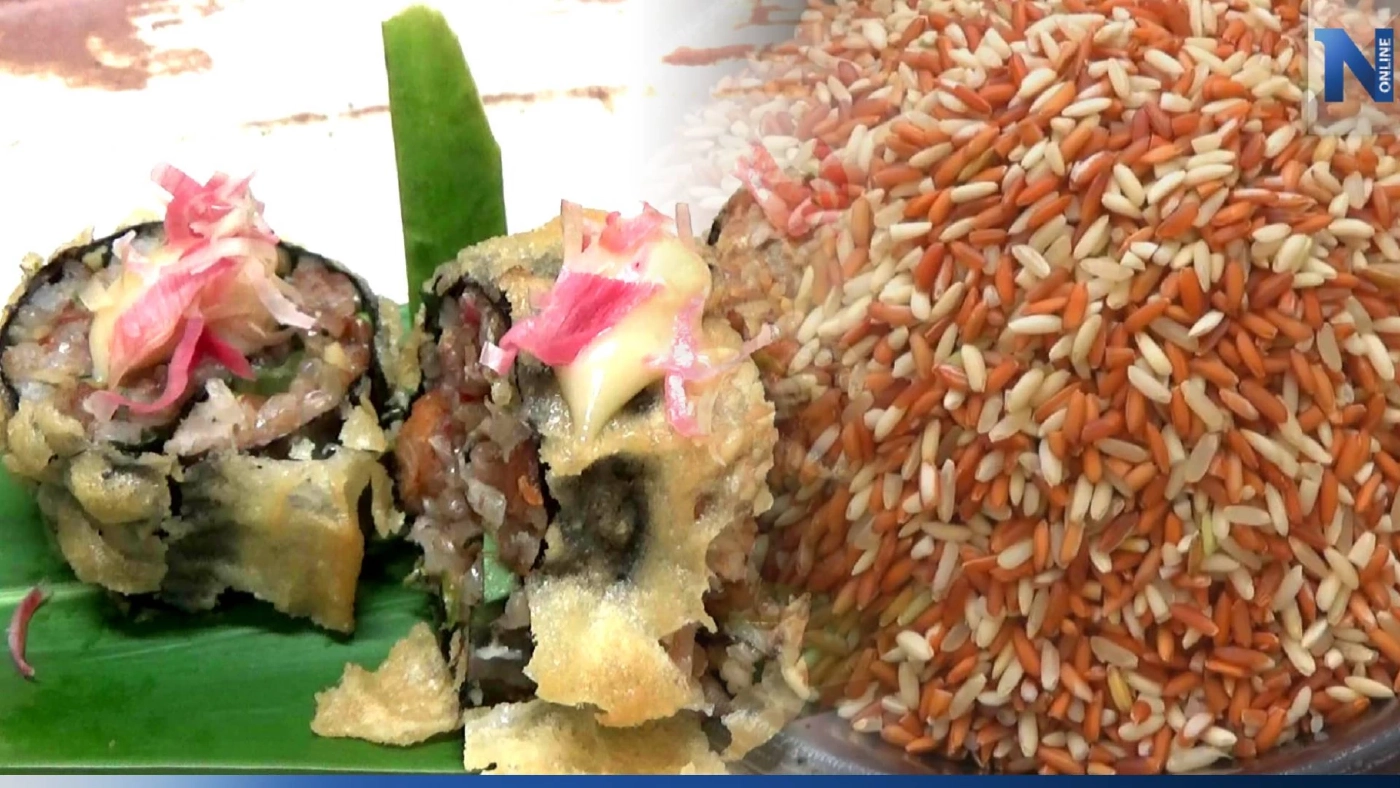 ต้องลอง! 2 พี่น้องคิดค้นนำ "ข้าวเบายอดม่วง" มาสร้างมูลค่าเพิ่มเป็นเมนูท้องถิ่น