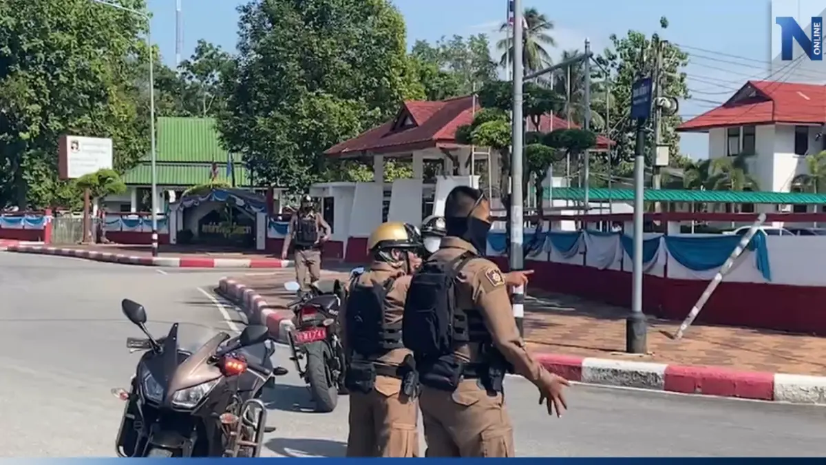 เหิมหนัก! โจรใต้เย้ยตำรวจยะลา ซุกบึ้ม 15 กก. ในโรงพัก โชคดีเก็บกู้ได้ทัน เหิมหนัก! โจรใต้เย้ยตำรวจยะลา ซุกบึ้ม 15 กก. ในโรงพัก โชคดีเก็บกู้ได้ทัน
