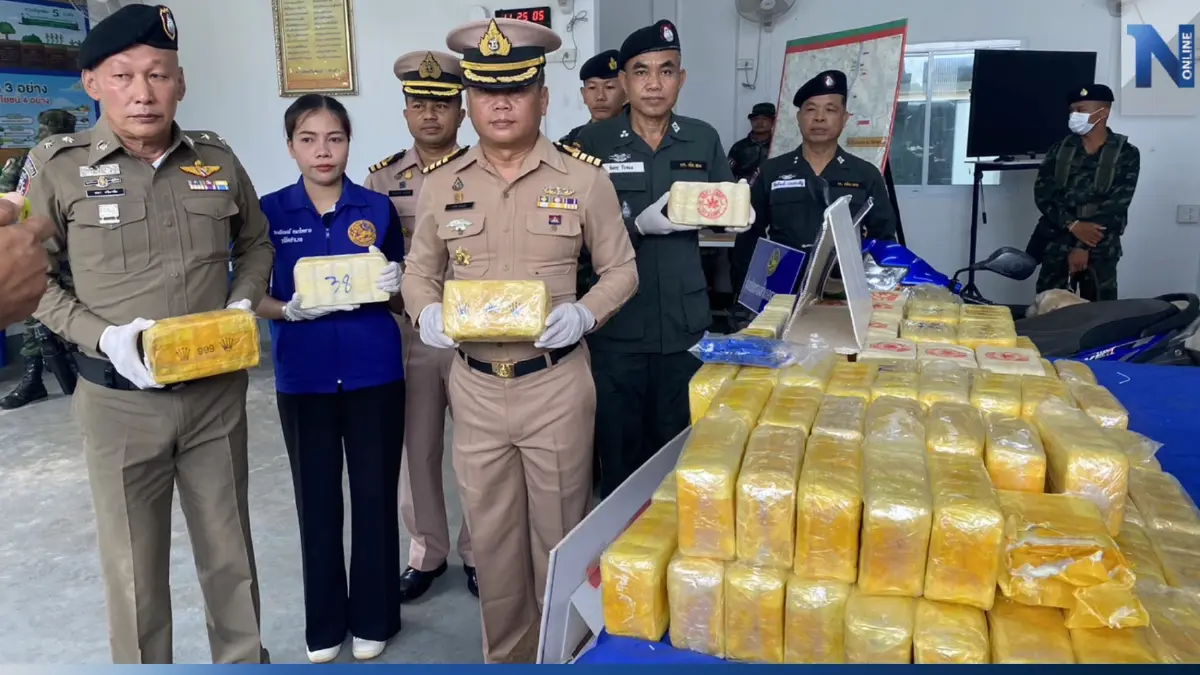 นรข. ยึดยาบ้าเกรดลักชัวรี่ มูลค่านับร้อยล้าน อึ้งมีสูตรใหม่ "ผสมกัญชา" ด้วย