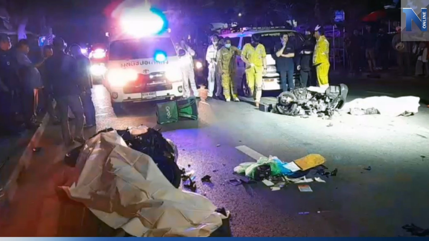 หนุ่มซิ่งบิ๊กไบค์หลบรถเก๋งขับย้อนศรประสานงาไรเดอร์ดับ 2 ศพ