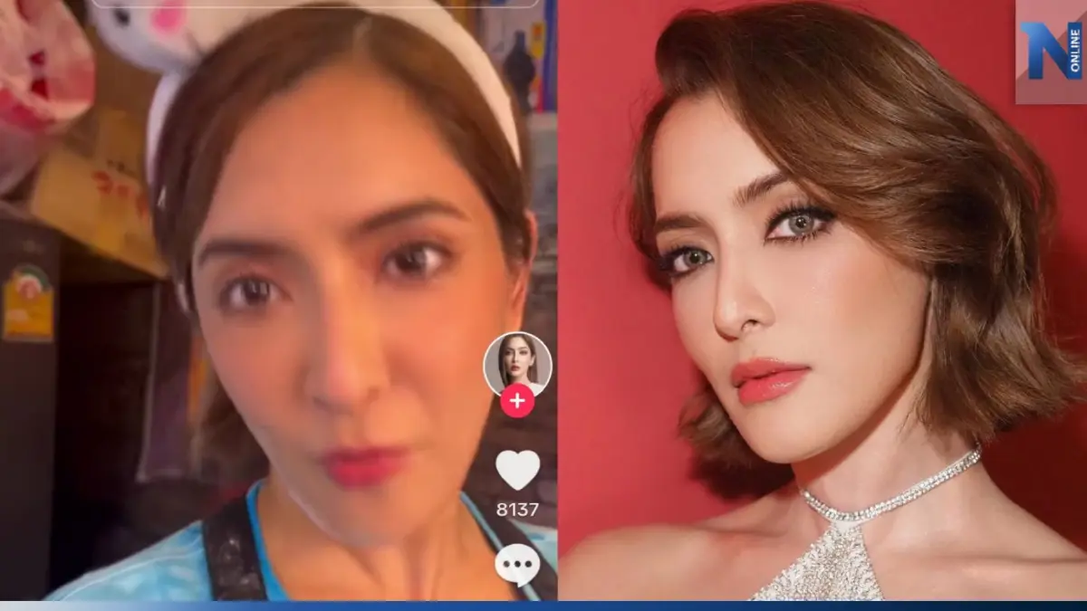 "พิ้งค์กี้ สาวิกา" ผันตัวขายปลาหมึก ไม่อายทำกิน