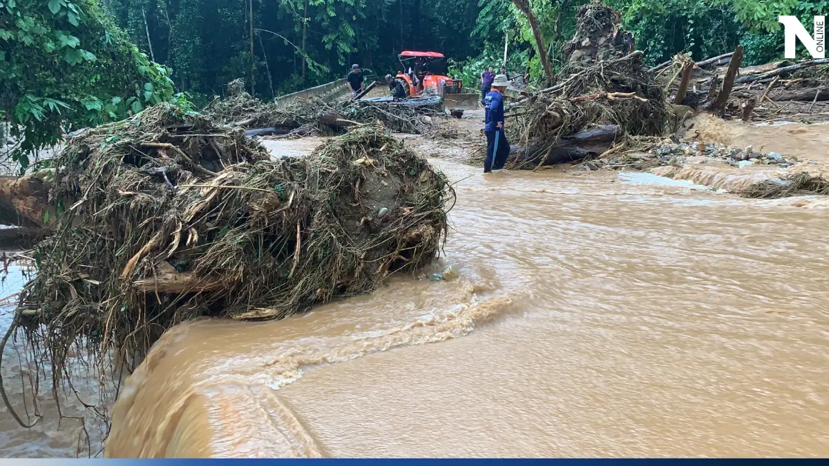 ฝนถล่มหนัก ดินโคลนถล่ม บ้านเรือน"แม่ฮ่องสอน"พังยับ 12 หลัง ดับแล้ว 1