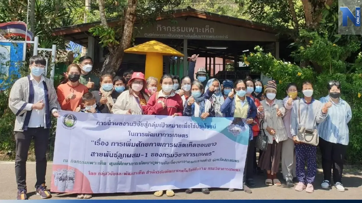 ศูนย์รวบรวมเชื้อพันธุ์เห็ดฯ ต่อยอด 900 เชื้อพันธุ์สู่เชิงพาณิชย์