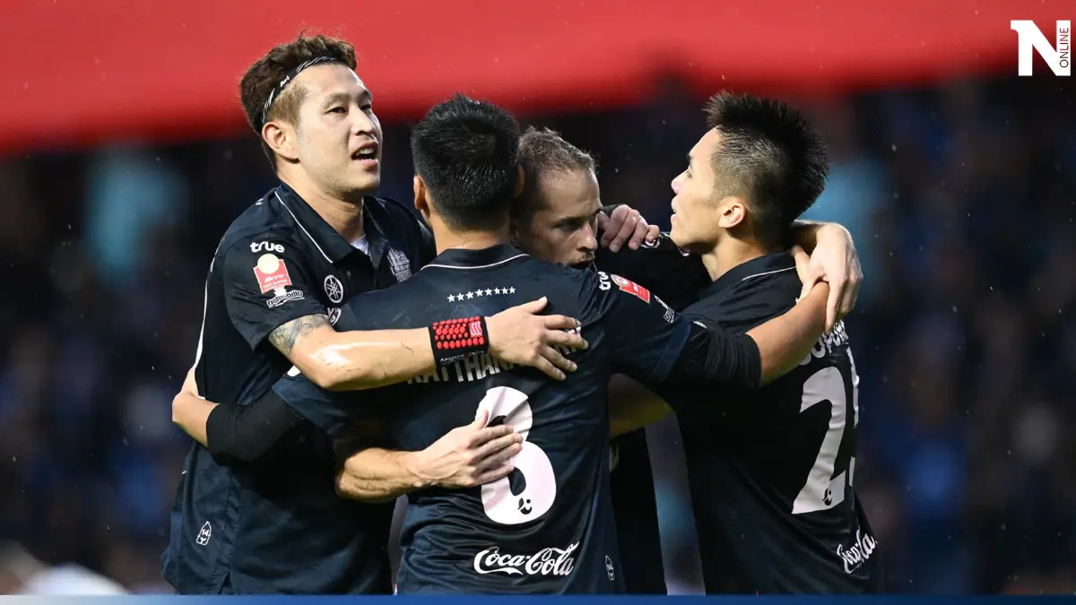 "บุรีรัมย์" คืนฟอร์มถลุง "ลำพูน" 3-0 ศึกไทยลีก