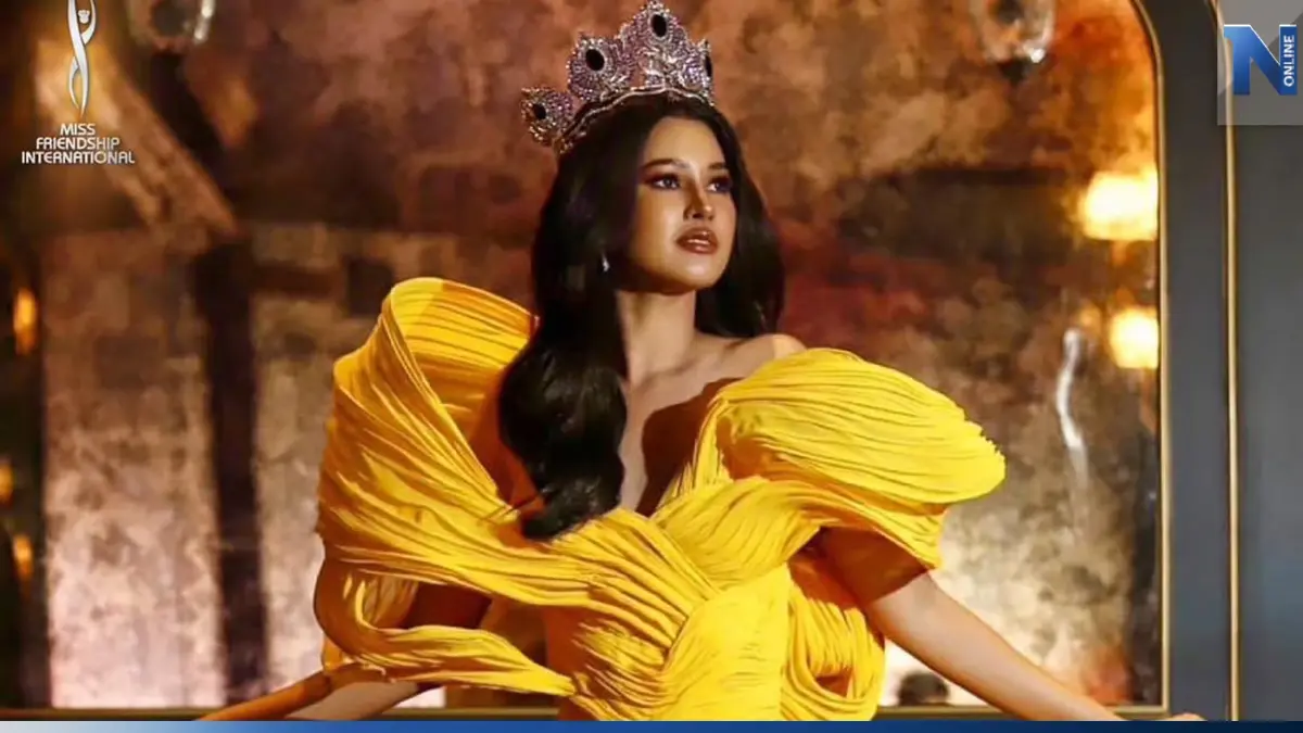 "แพร กชพรรณ" ตัวแทนสาวไทยพร้อมสู้! บนเวที Miss Friendship International 2023