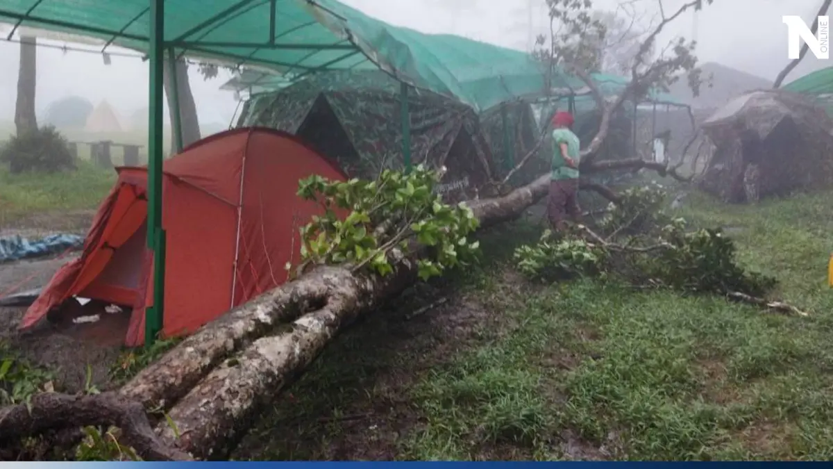 อช.ภูสอยดาว ประกาศปิดท่องเที่ยว ฝนตกหนัก ดินสไลด์ เฝ้าระวังน้ำป่าถล่ม 