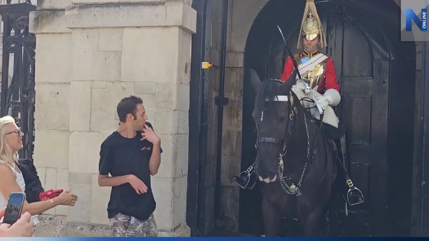 ทหารม้าบักกิงแฮมสร้างความประทับใจให้หนุ่มพิเศษ