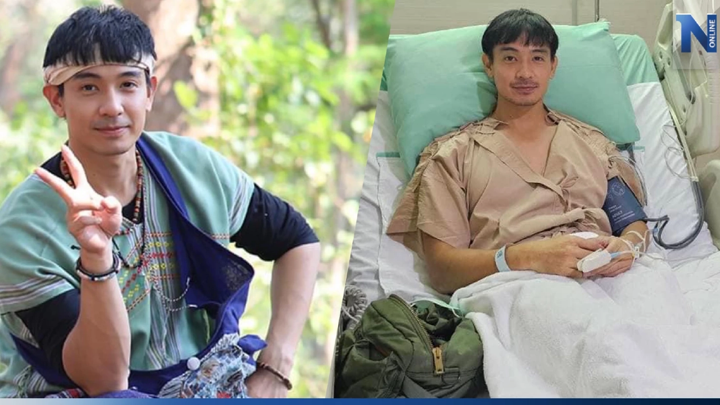 สุดช็อก "หมู ภูษณะ" พระเอกช่องดังโดนงูกัด หวิดสิ้นชื่อโชคดีไปหาหมอทัน