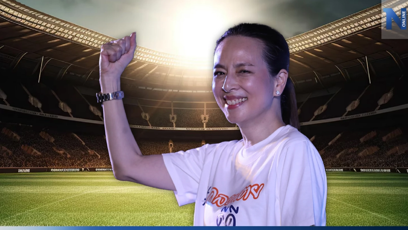 "มาดามแป้ง" เปิดตัว! ประกาศลงชิงตำแหน่งนายกบอลไทย