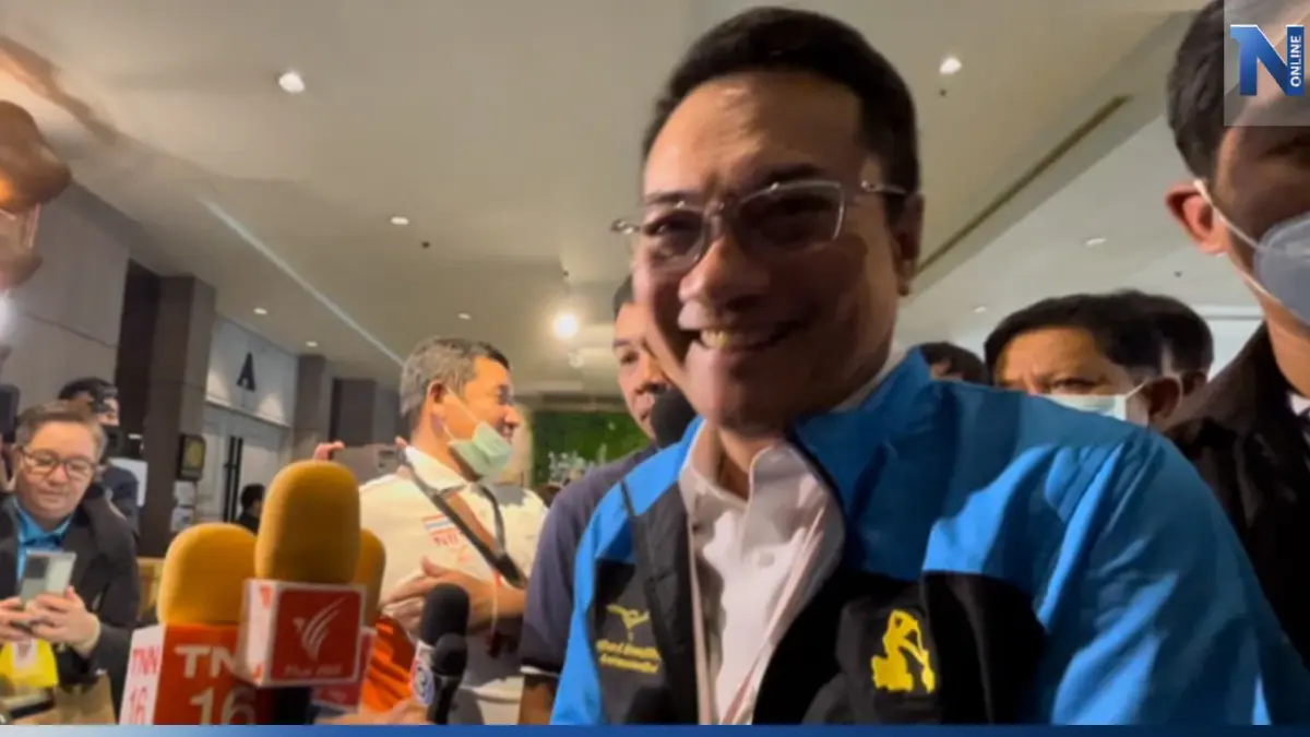 "นราพัฒน์" ชี้ ตั้งรัฐบาลคนละเรื่องเลือกหัวหน้าพรรค ยันลงชิงตำแหน่ง "นราพัฒน์" ชี้ ตั้งรัฐบาลคนละเรื่องเลือกหัวหน้าพรรค ยันลงชิงตำแหน่ง