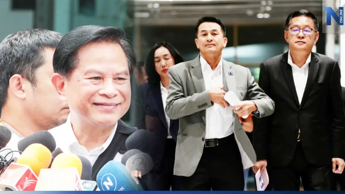 พีระพันธุ์ เผย รวมไทยสร้างชาติ ไม่ปิดประตูร่วมงานเพื่อไทย พีระพันธุ์ เผย รวมไทยสร้างชาติ ไม่ปิดประตูร่วมงานเพื่อไทย