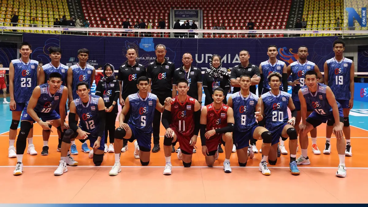 สรุปผลประกบคู่ 12 ทีมสุดท้าย วอลเลย์บอลชายชิงแชมป์เอเชีย 2023