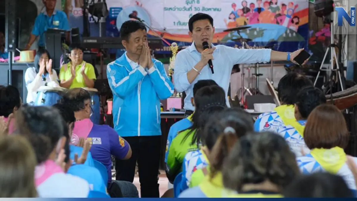 สาธิตควงดร.เอ้ ช่วยหมอบัญญัติหาเสียง ย้ำ คนทำงานคุณภาพต้องมาก่อนกระแส
