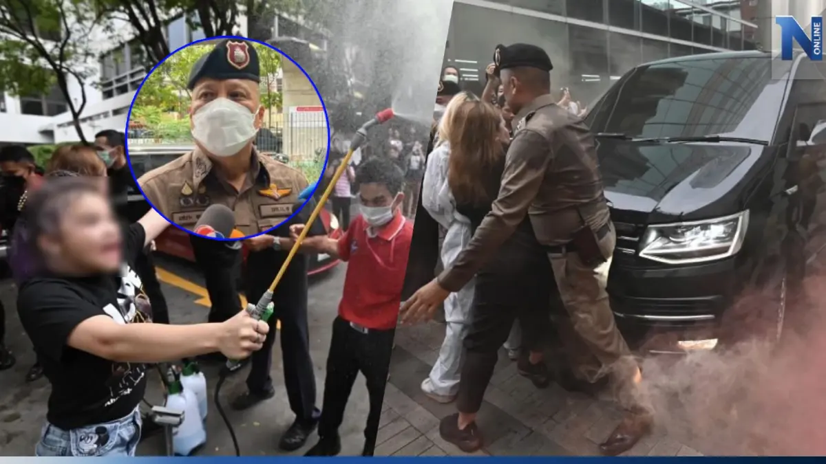 ตร. ยันยังไม่มีใครแจ้งเอาผิด "ทะลุวัง" ป่วนพรรคเพื่อไทย แต่มีหลักฐานแล้ว