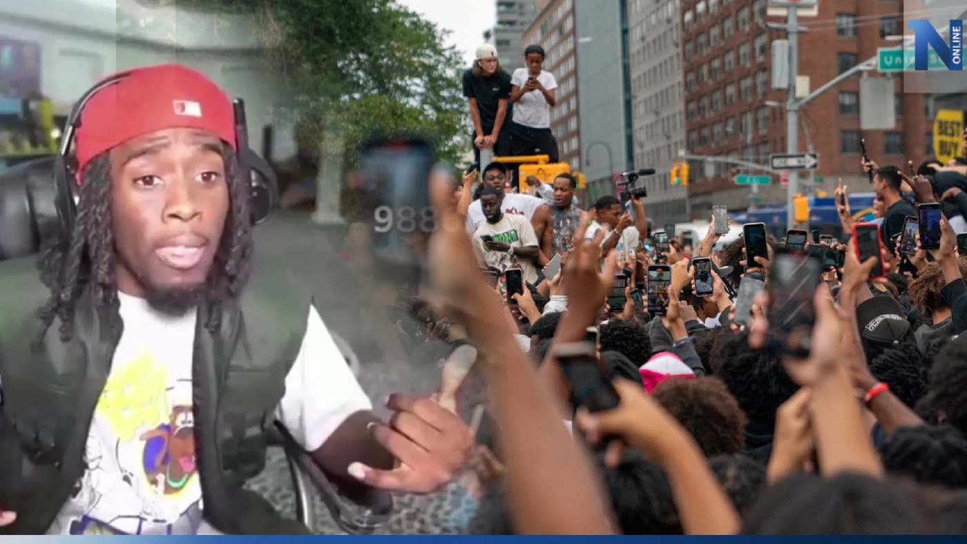 วัยรุ่นนิวยอร์กนับพันคนก่อความวุ่นวาย หลังคนดังประกาศ 'แจกของฟรี'