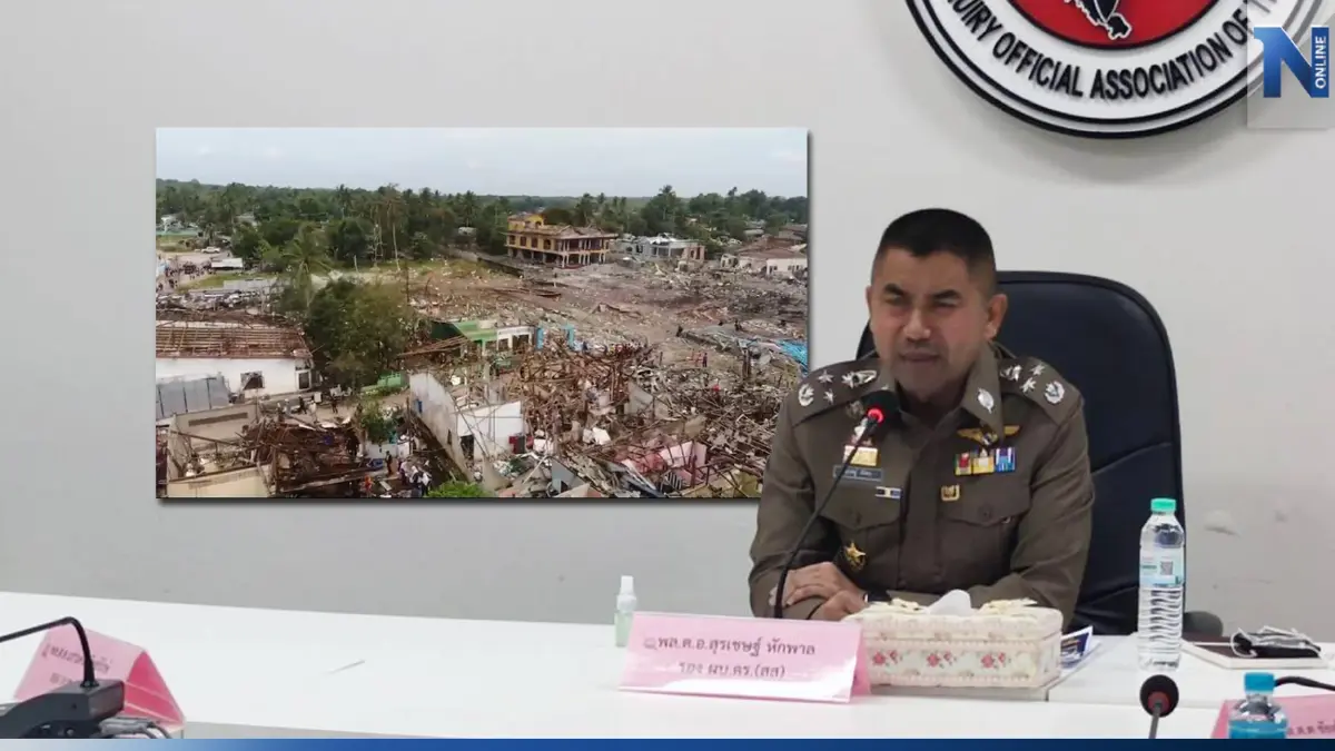 สามี-ภรรยาเจ้าของโกดังพลุระเบิดเตรียมเข้ามอบตัวพรุ่งนี้