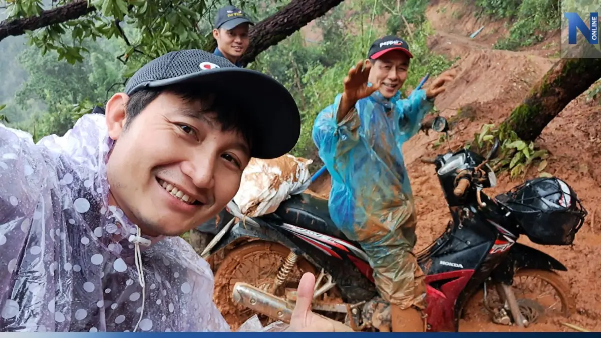 รับน้องครูใหม่ "กลอเซโล" ลุยฝ่าดินโคลนสุดโหด แค่ 20 กม. ล่อไปหลาย ชม. (มีคลิป)