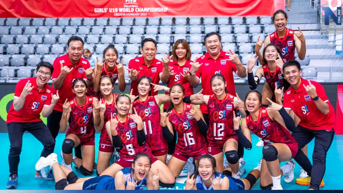 "ไทย vs โครเอเชีย" วอลเลย์บอล U19 ชิงแชมป์โลกนัดชิงที่ 5 คืนนี้ เช็กช่องทางชมสดที่นี่ "ไทย vs โครเอเชีย" วอลเลย์บอล U19 ชิงแชมป์โลกนัดชิงที่ 5 คืนนี้ เช็กช่องทางชมสดที่นี่