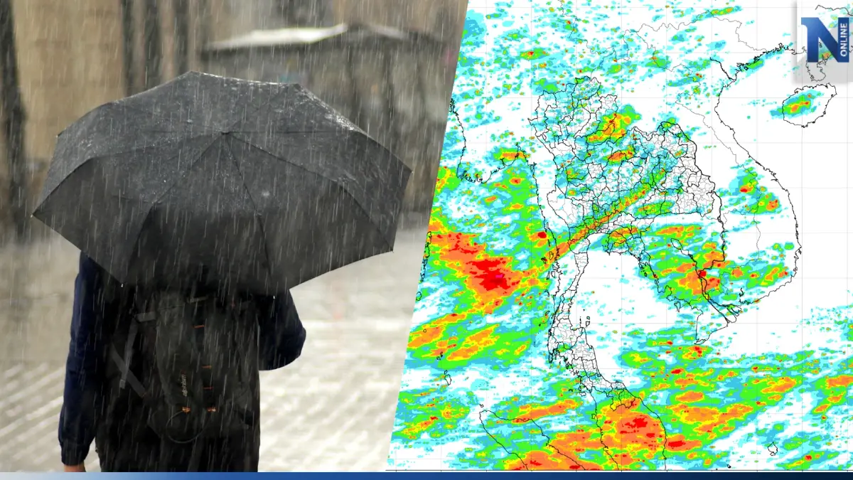 กรมอุตุฯ พยากรณ์อากาศ เตือน 7 วันล่วงหน้า รับมือฝนฟ้าคะนอง-ฝนตกหนัก