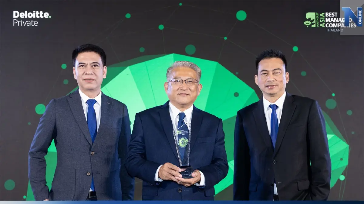 “เบ็ทเทอร์ฟาร์ม่า” เวชภัณฑ์สารเสริมสุขภาพสัตว์ รับรางวัล “Thailand's Best Managed Companies”