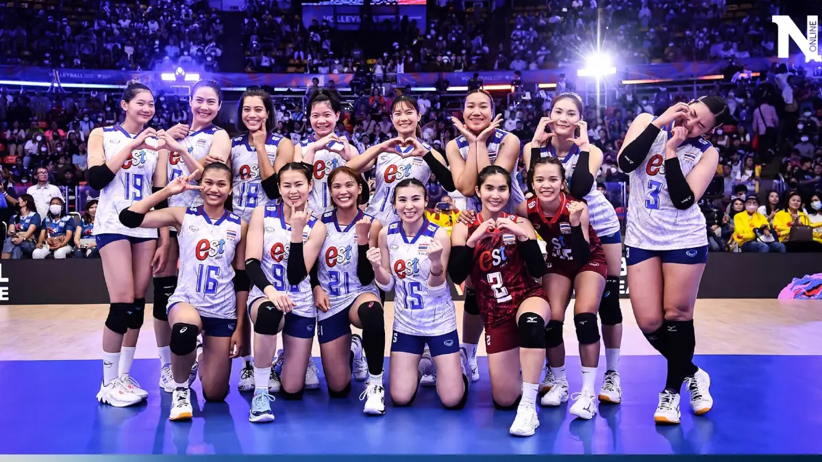 เช็กโปรแกรม-ลิงก์ชมสด วอลเลย์บอล ซี วี.ลีก เริ่มนัดแรก "ไทย vs อินโด" เย็นนี้