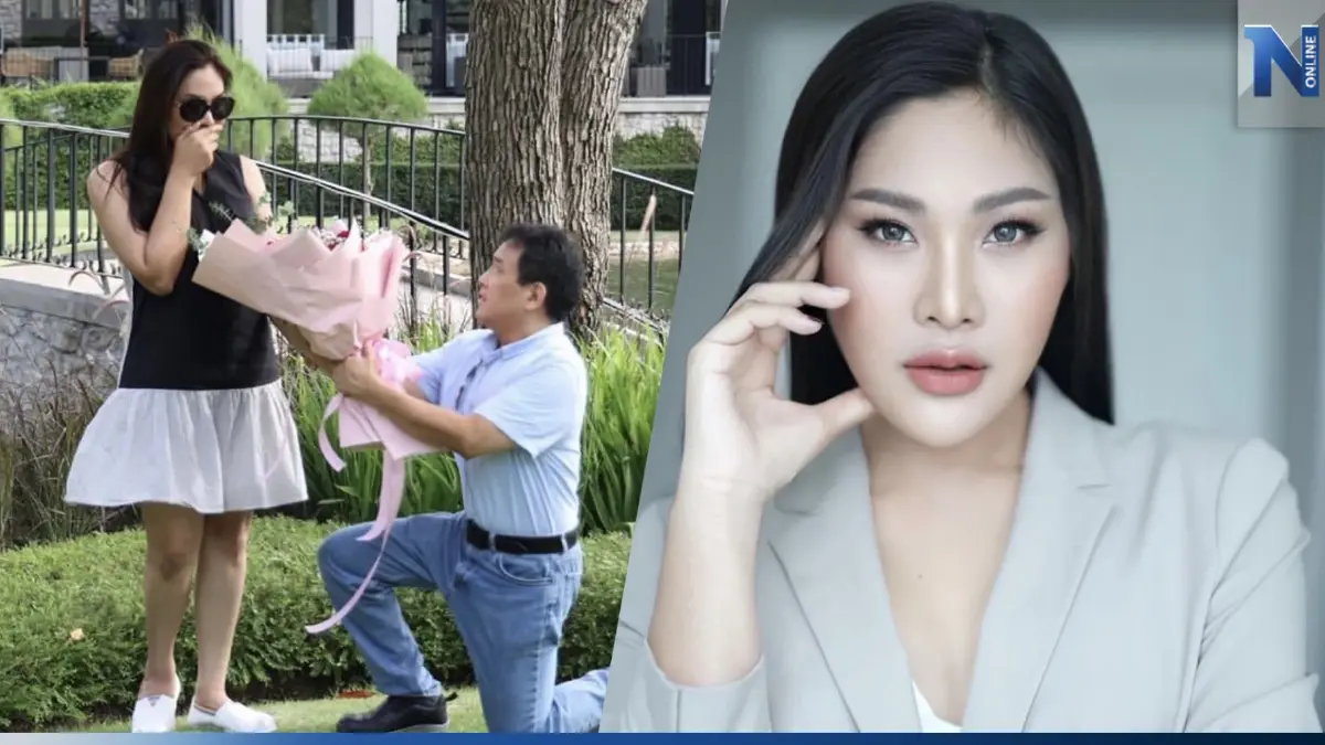 สามีตามง้อ "เบลล์ นันทิตา" เซอร์ไพรส์คุกเข่าขอคืนดีหลังประกาศแยกทาง