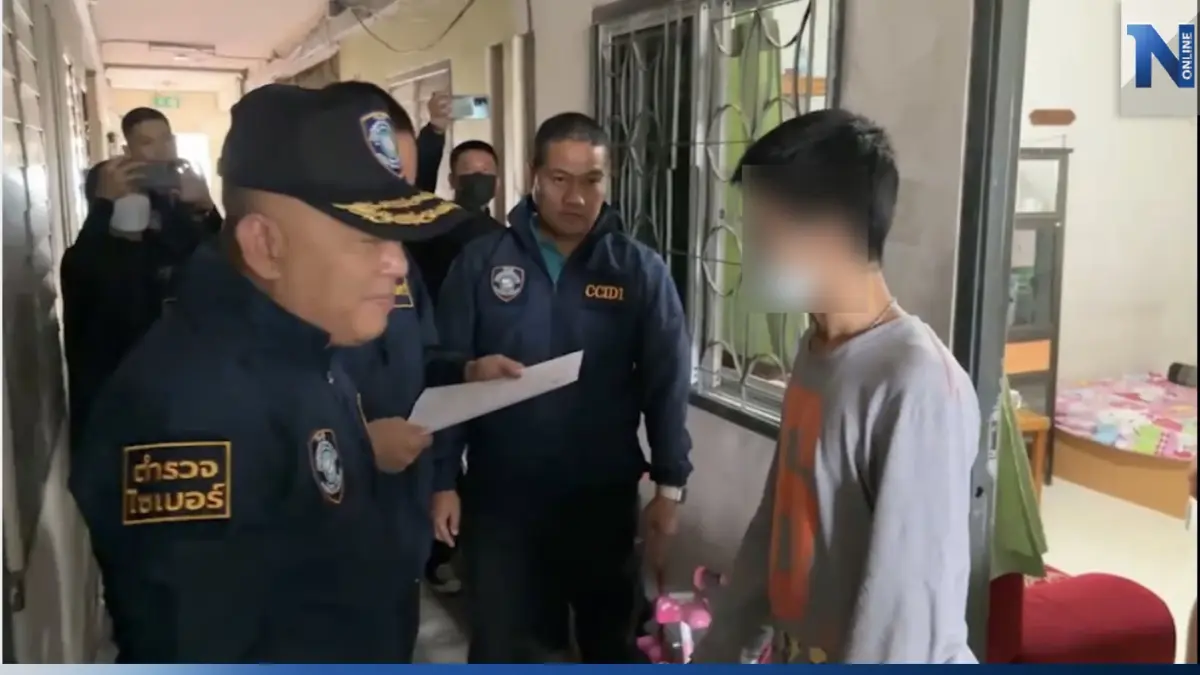 ตร.ไซเบอร์รวบตัวการจัดหาบัญชีม้าแก๊ง Hybrid Scam ลวงลงทุนสูญ 2.58 ล้านบาท