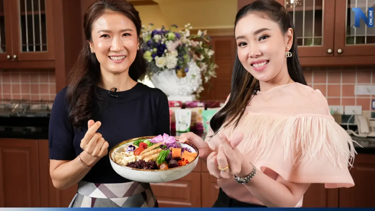รายการ "กินสร้างสุข" เปิดอาณาจักร "หลิง จันทิมา" ตัวจริงเรื่องสุขภาพ