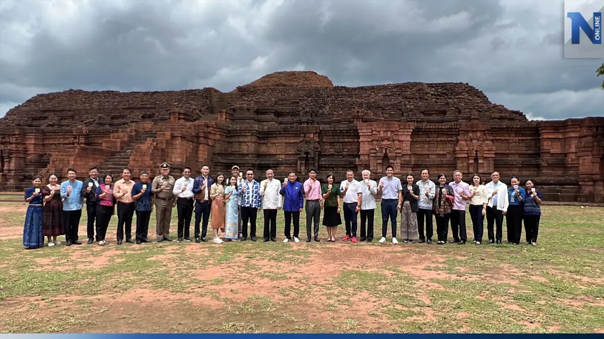 รมว.วัฒนธรรมมอบนโยบาย บริหารจัดการเมืองโบราณศรีเทพ เชื่อนทท.พุ่ง