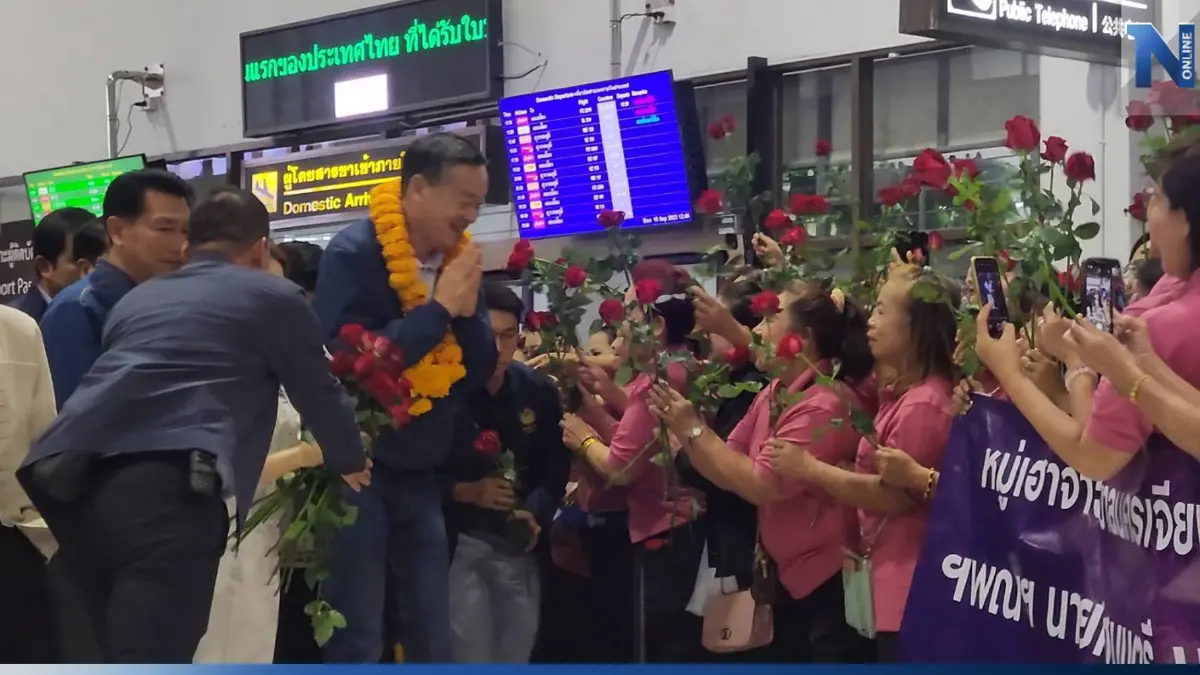 นายกฯ นำคณะลงพื้นที่เชียงราย - เชียงใหม่ ปชช.แห่ต้อนรับแน่น