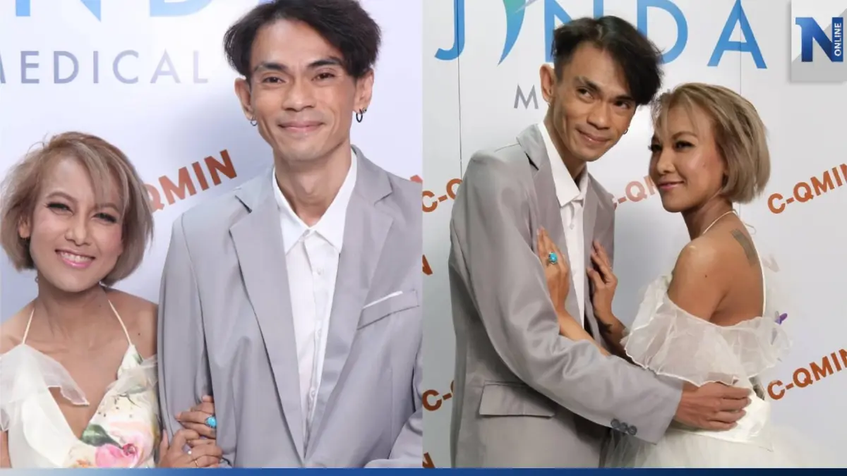 "แจ๊ค เชิญยิ้ม" ควง "หญิง อภิสรา" ใส่ชุดแต่งงาน หลังอาการป่วยกำเริบ!! "แจ๊ค เชิญยิ้ม" ควง "หญิง อภิสรา" ใส่ชุดแต่งงาน หลังอาการป่วยกำเริบ!!