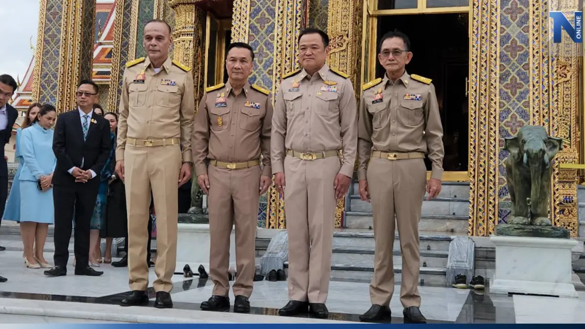 "อนุทิน" นำ รมช.มท.เข้าเฝ้า "สมเด็จพระสังฆราช" ก่อนเข้าทำงานวันแรก "อนุทิน" นำ รมช.มท.เข้าเฝ้า "สมเด็จพระสังฆราช" ก่อนเข้าทำงานวันแรก