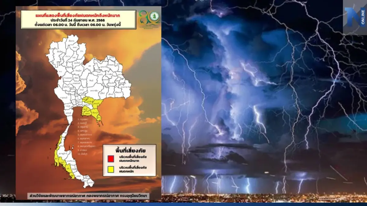 กรมอุตุฯ แจ้งพื้นที่รับมือ "ฝนฟ้าคะนอง" กรุงเทพและปริมณฑล มีฝนร้อยละ 60 กรมอุตุฯ แจ้งพื้นที่รับมือ "ฝนฟ้าคะนอง" กรุงเทพและปริมณฑล มีฝนร้อยละ 60