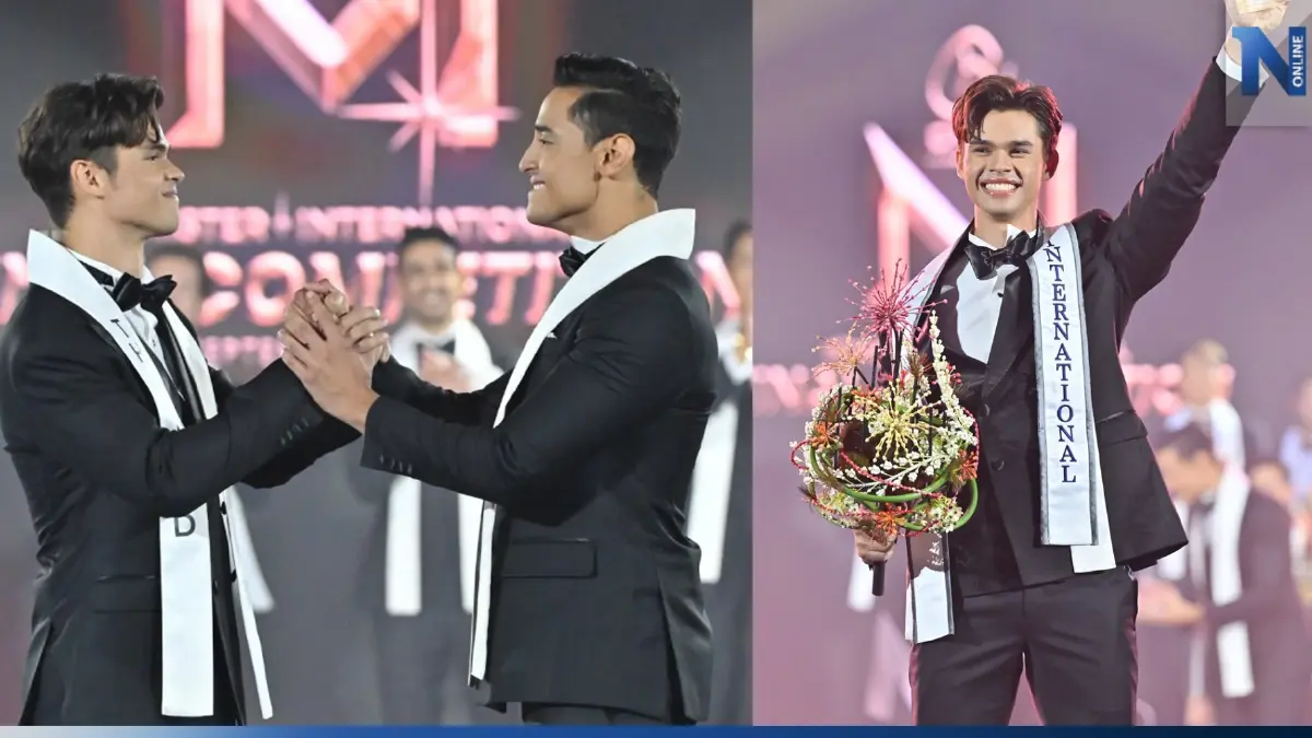 ไม่ผิดโผ "คิมมี่ ธิติสรรค์" คว้าตำแหน่ง MISTER INTERNATIONAL 2023