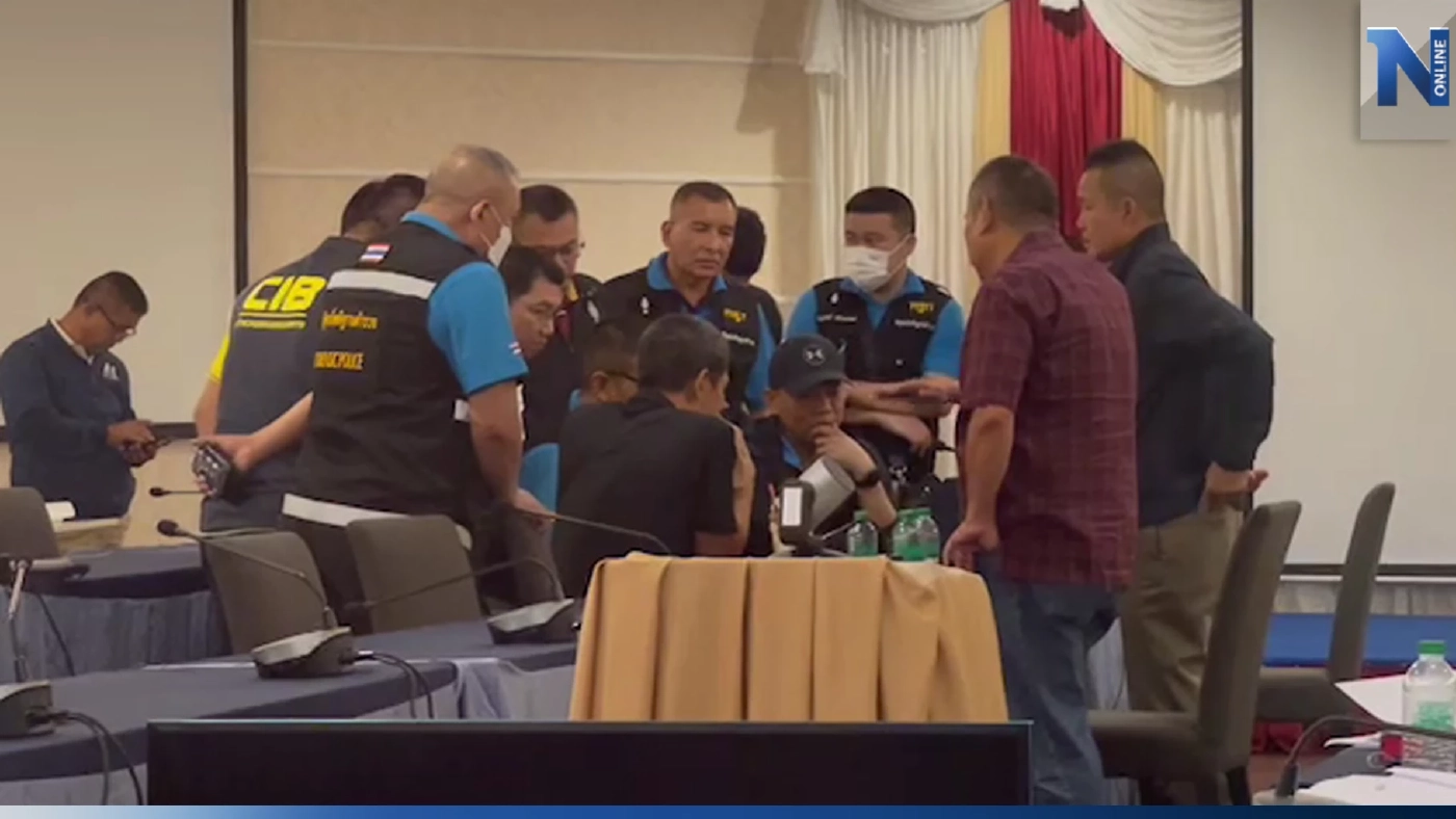 เปิดดูแล้ว ภาพวงจรปิดงานเลี้ยงเลือด บันทึกวินาทีสังหาร"สารวัตรแบงค์"