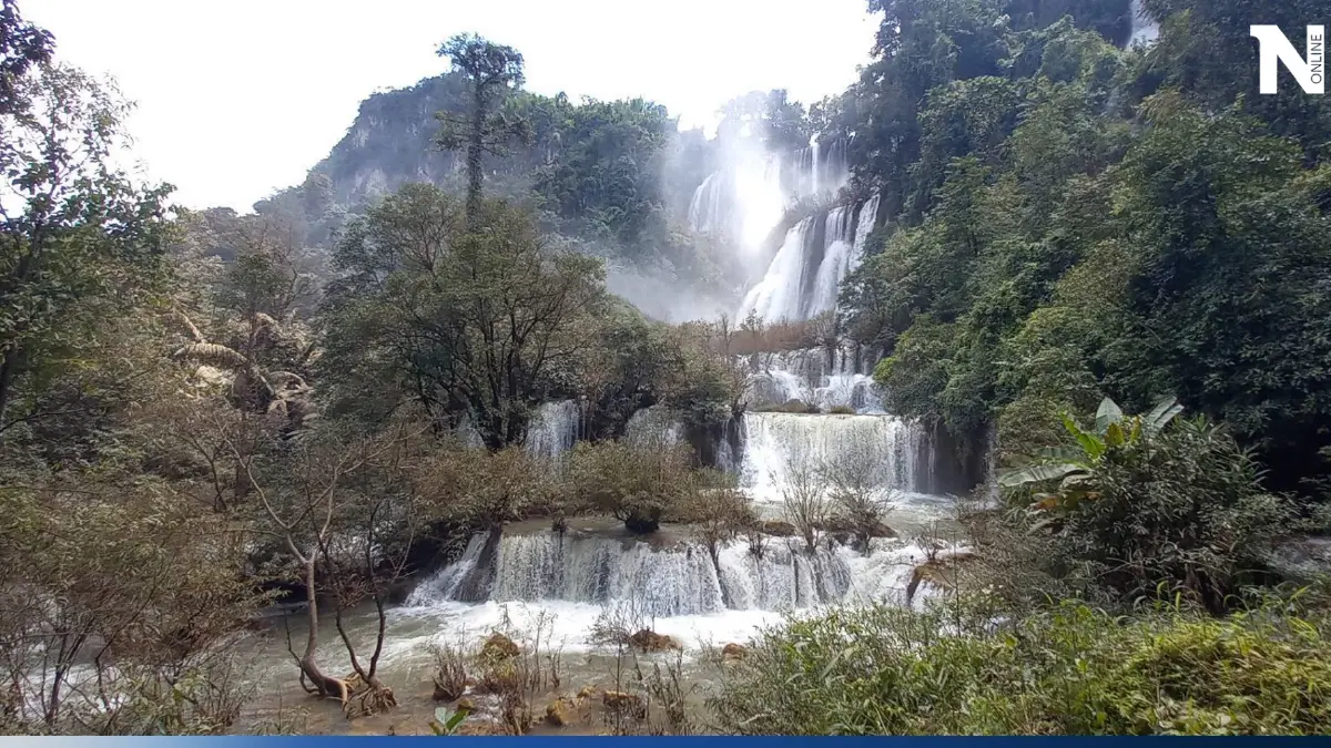 เปิดท่องเที่ยวแล้ว "น้ำตกทีลอซู" มรดกโลก สวยงามตระการตา