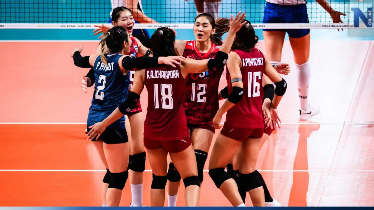 ถ่ายทอดสด วอลเลย์บอล "ไทย vs โปแลนด์" ศึกคัดโอลิมปิกนัด 4 เช็กสถิติ-ลิงก์ชมสด