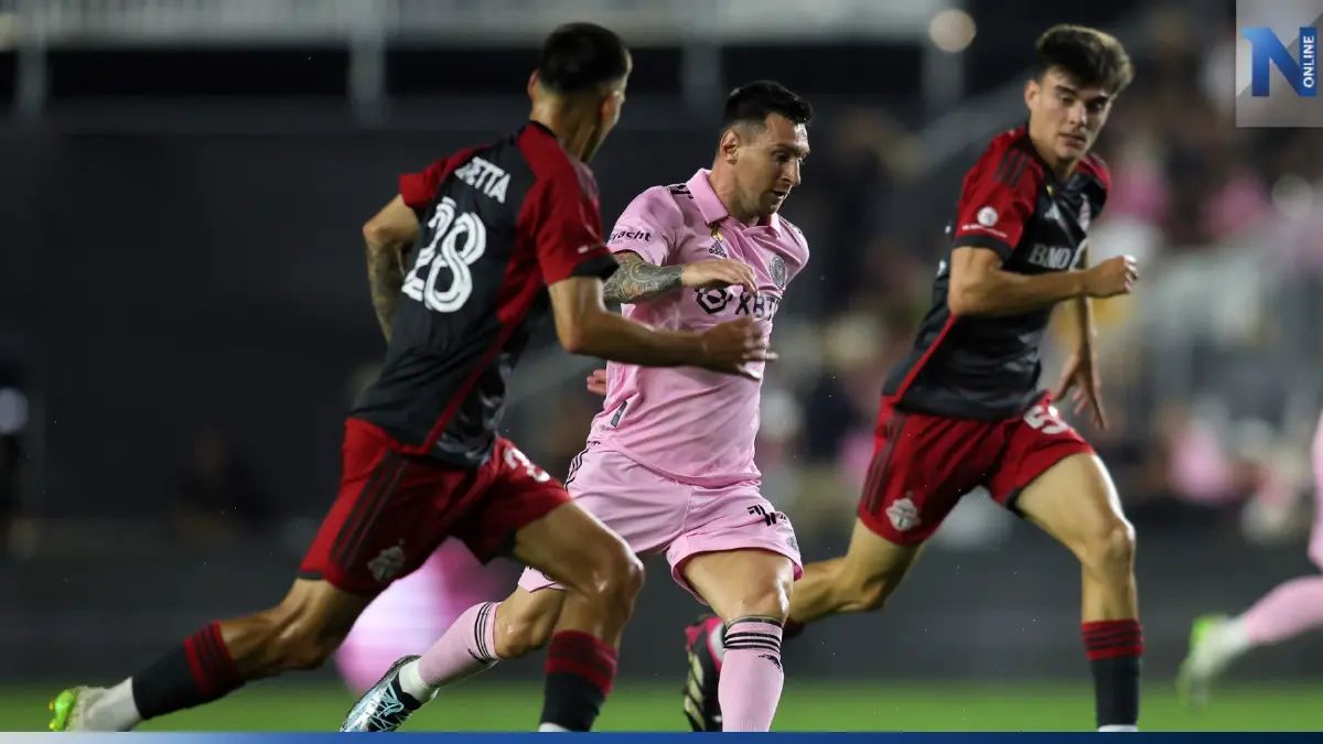 ย้อนชมไฮไลท์ "เมสซี่" พา อินเตอร์ ไมอามี่ ไล่ถล่มโตรอนโต้ 4-0 ศึก MLS (คลิป) ย้อนชมไฮไลท์ "เมสซี่" พา อินเตอร์ ไมอามี่ ไล่ถล่มโตรอนโต้ 4-0 ศึก MLS (คลิป)