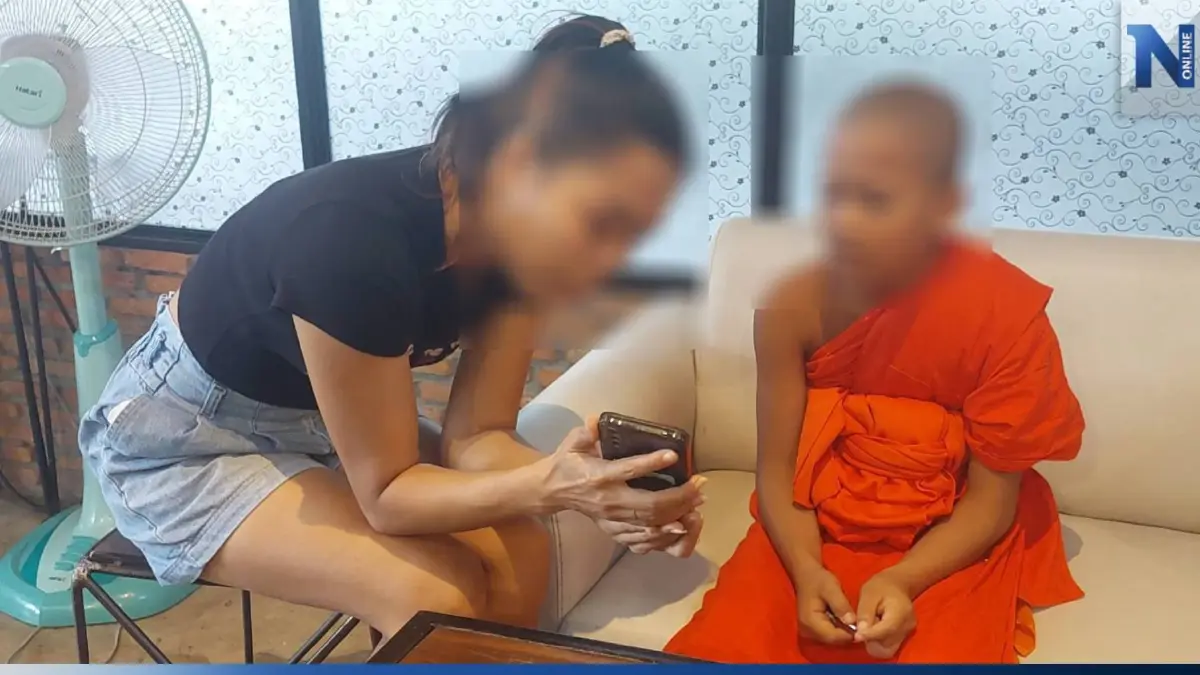 ฝันเป็นจริง สามเณรได้เจอหน้าแม่ หลังพลัดพรากนานเกือบ 10 ปี