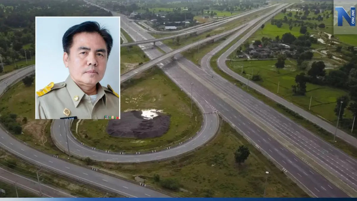 รมช.คมนาคม ลุยเมืองกาญจน์ ฯ ผุดสะพานข้ามแยกรับมอเตอร์เวย์บางใหญ่
