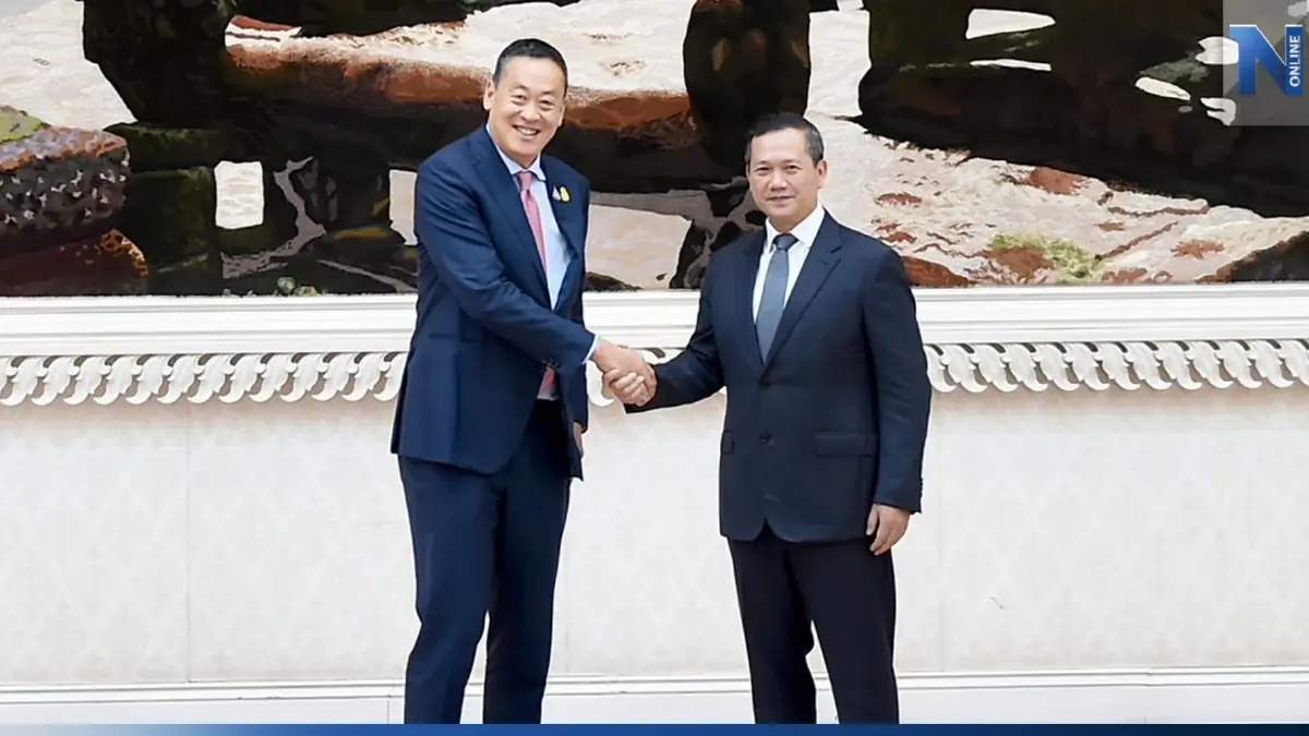"นายกฯไทย-กัมพูชา" ต่างยินดีต่อกันหลังรับตำแหน่ง พร้อมร่วมมือกันมากขึ้น