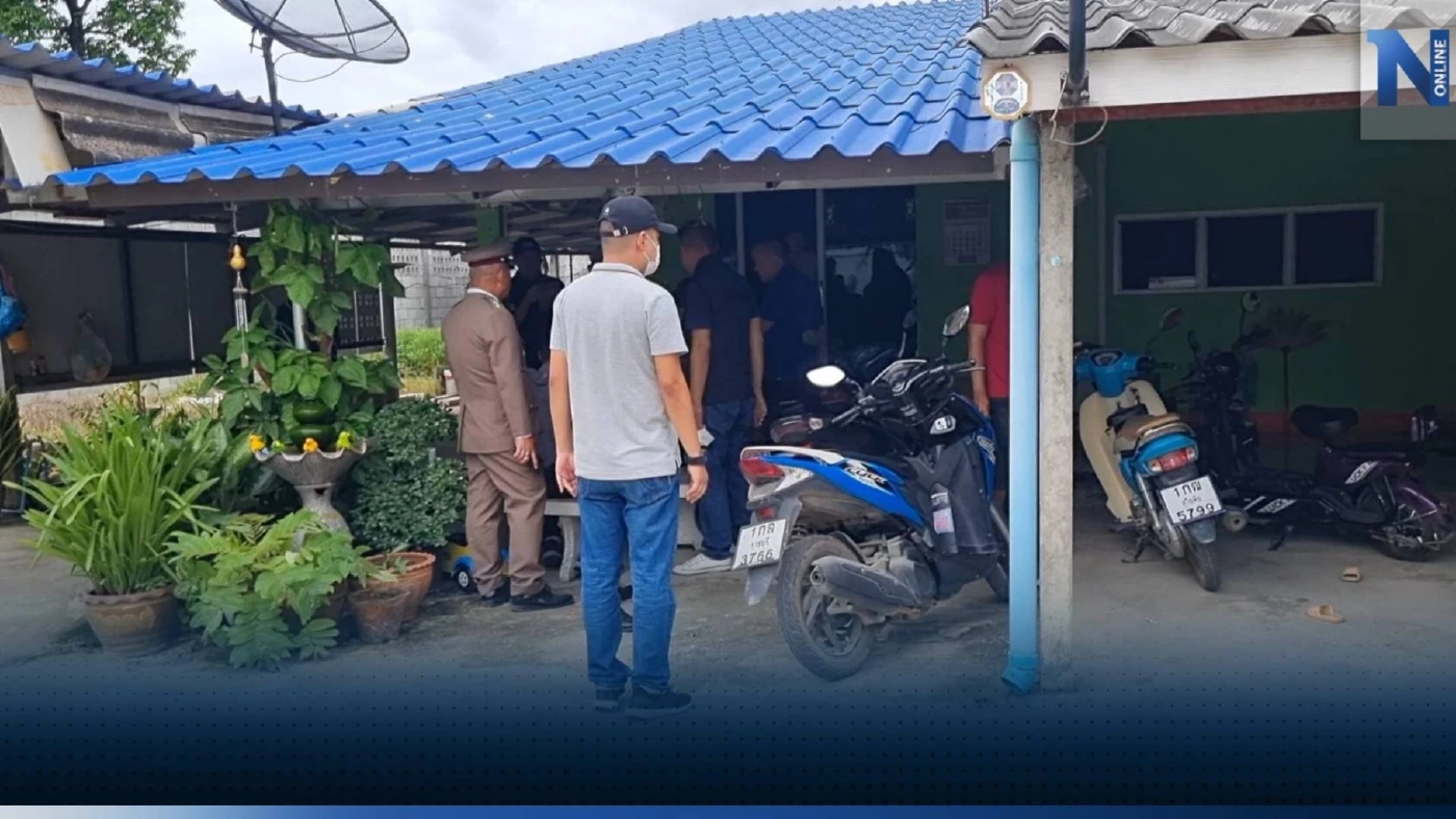 บุกค้นบ้าน "ไอ้หน่อง" หิ้วเมีย-แม่ สอบเครียด บุกค้นบ้าน "ไอ้หน่อง" หิ้วเมีย-แม่ สอบเครียด