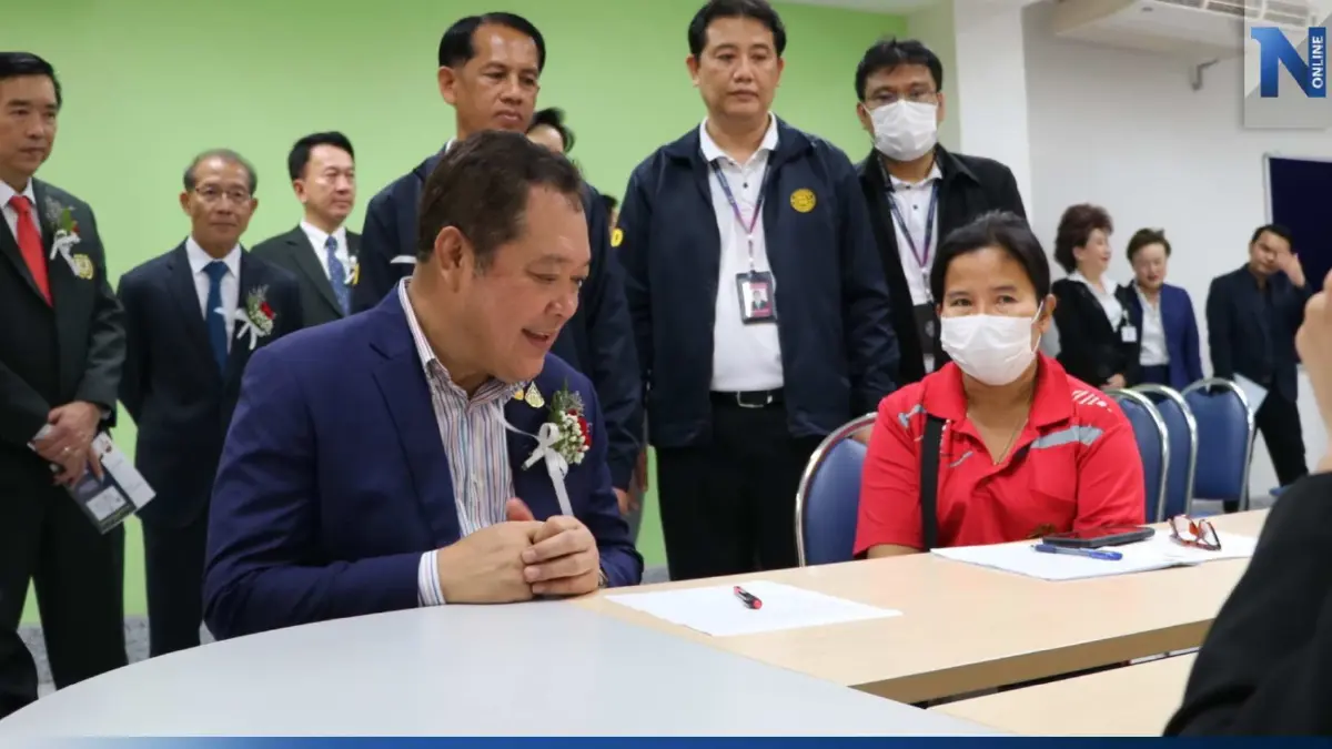 "ทวี" เปิดงานมหกรรมไกล่เกลี่ยหนี้สิน แนะช่องทางช่วยเหลือลูกหนี้ "กยศ." "ทวี" เปิดงานมหกรรมไกล่เกลี่ยหนี้สิน แนะช่องทางช่วยเหลือลูกหนี้ "กยศ."