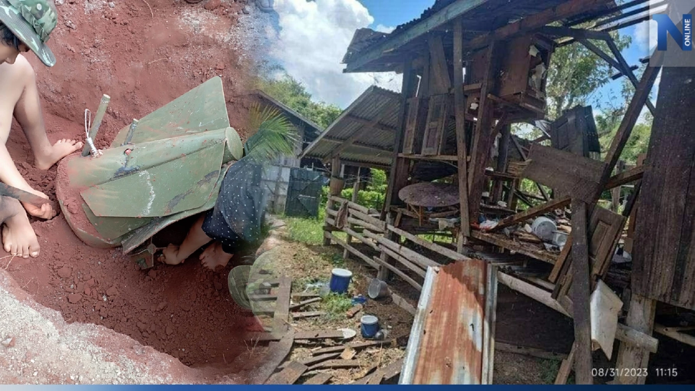 สลด! ทหารเมียนมา "ทิ้งบอมบ์" ใส่หมู่บ้าน ปชช. บาดเจ็บเสียชีวิตเพียบ (มีคลิป)