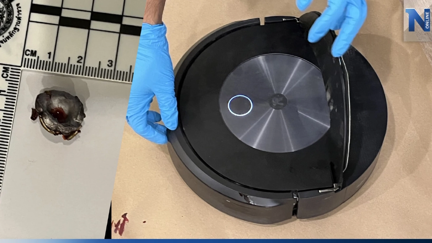 เปิดสเปกหุ่นยนต์ดูดฝุ่น พระเอกเก็บหลักฐานสำคัญ คดี "ผกก.เบิ้ม" เสียชีวิต