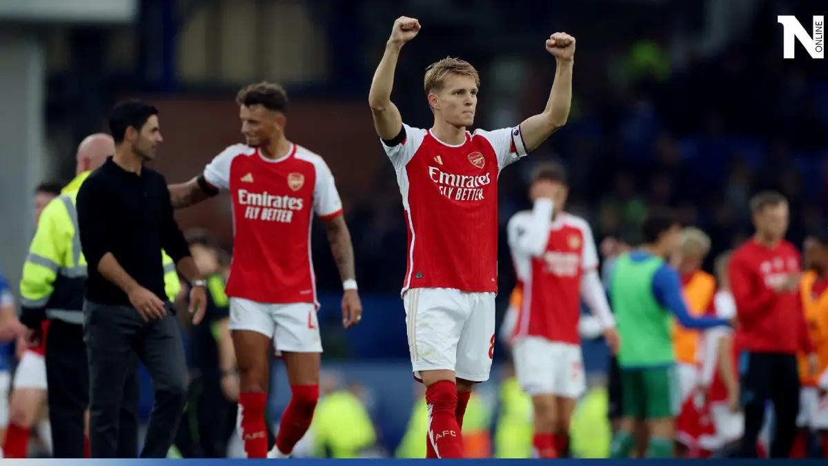 อัปเดต "ตารางคะแนนพรีเมียร์ลีก" หลัง อาร์เซน่อล บุกเฉือน เอฟเวอร์ตัน